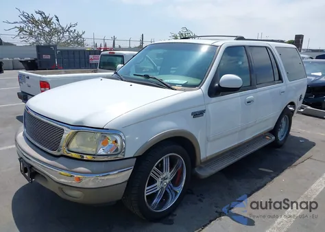 2001 Ford Expedition Eddie Bauer from USA, damaged, VIN 1FMEU17L71LB81576